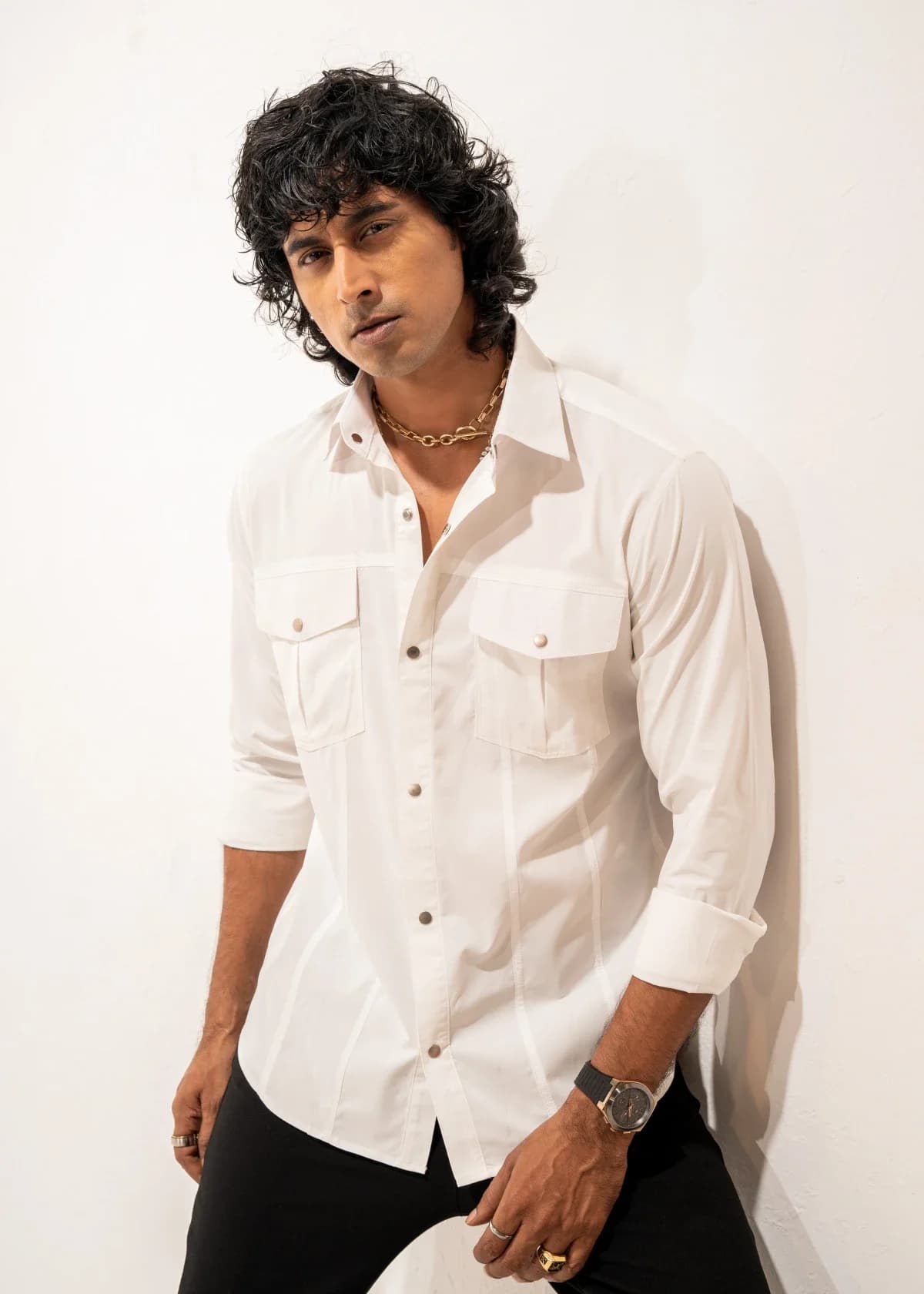 Powder White Shirt thumbnail 1