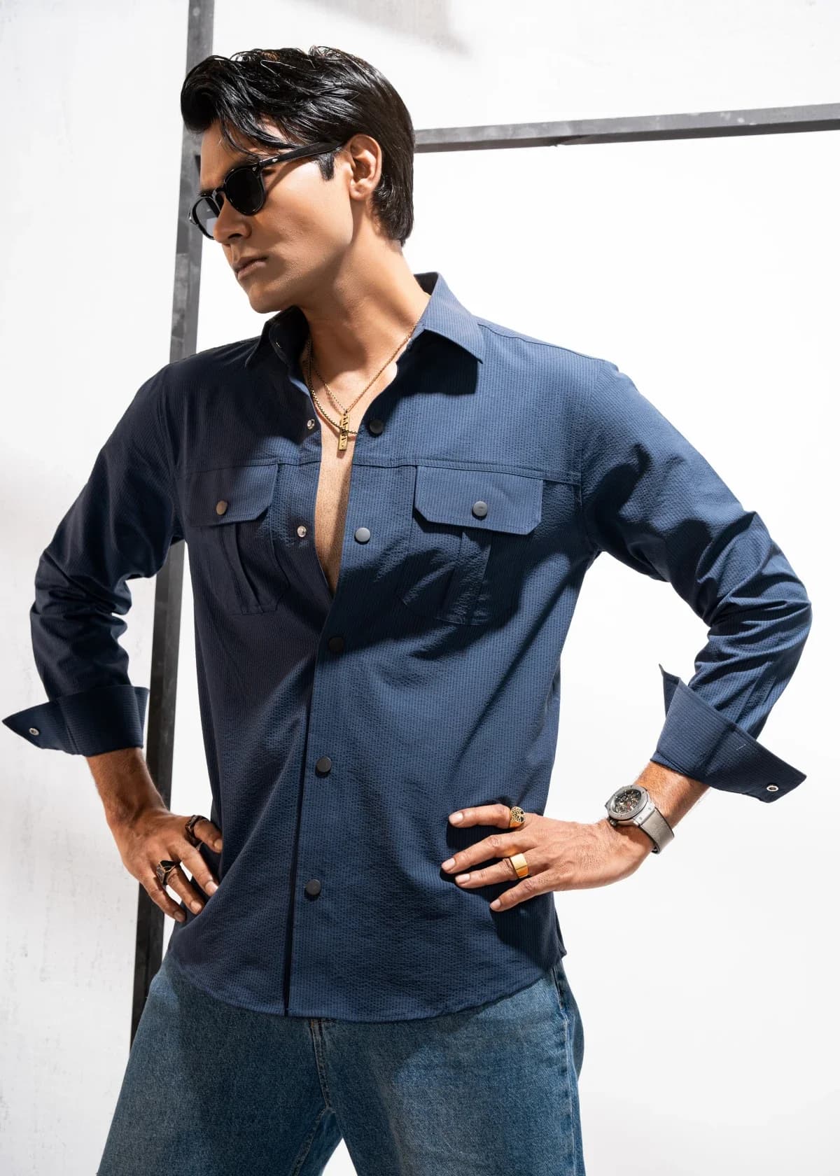 Dark Blue Shirt thumbnail 1