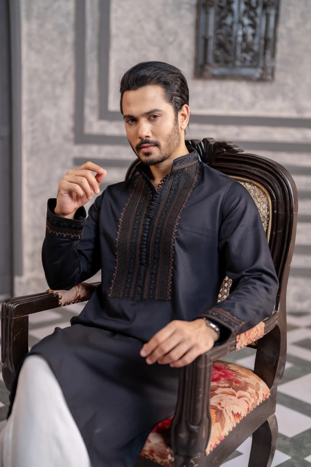 ARZAALS BLACK MUGHAL STA07 thumbnail 1