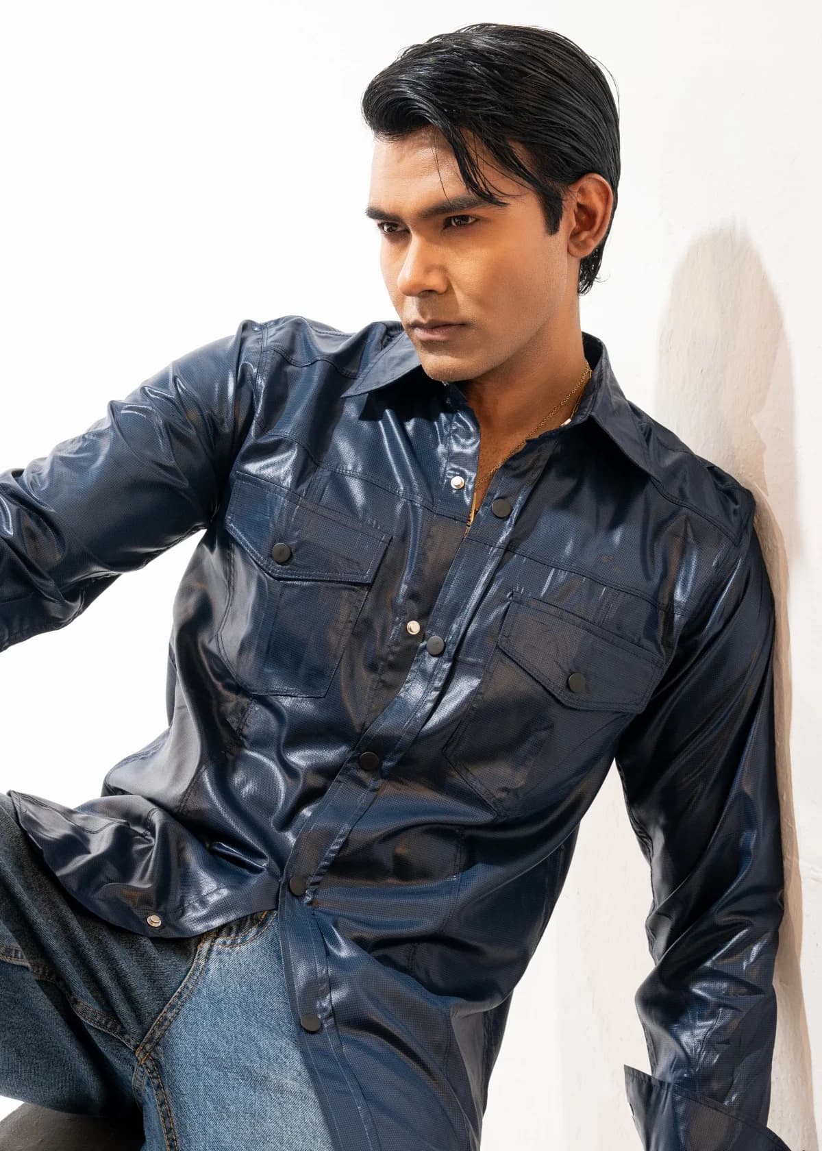 Coarse Wool Shirt thumbnail 1