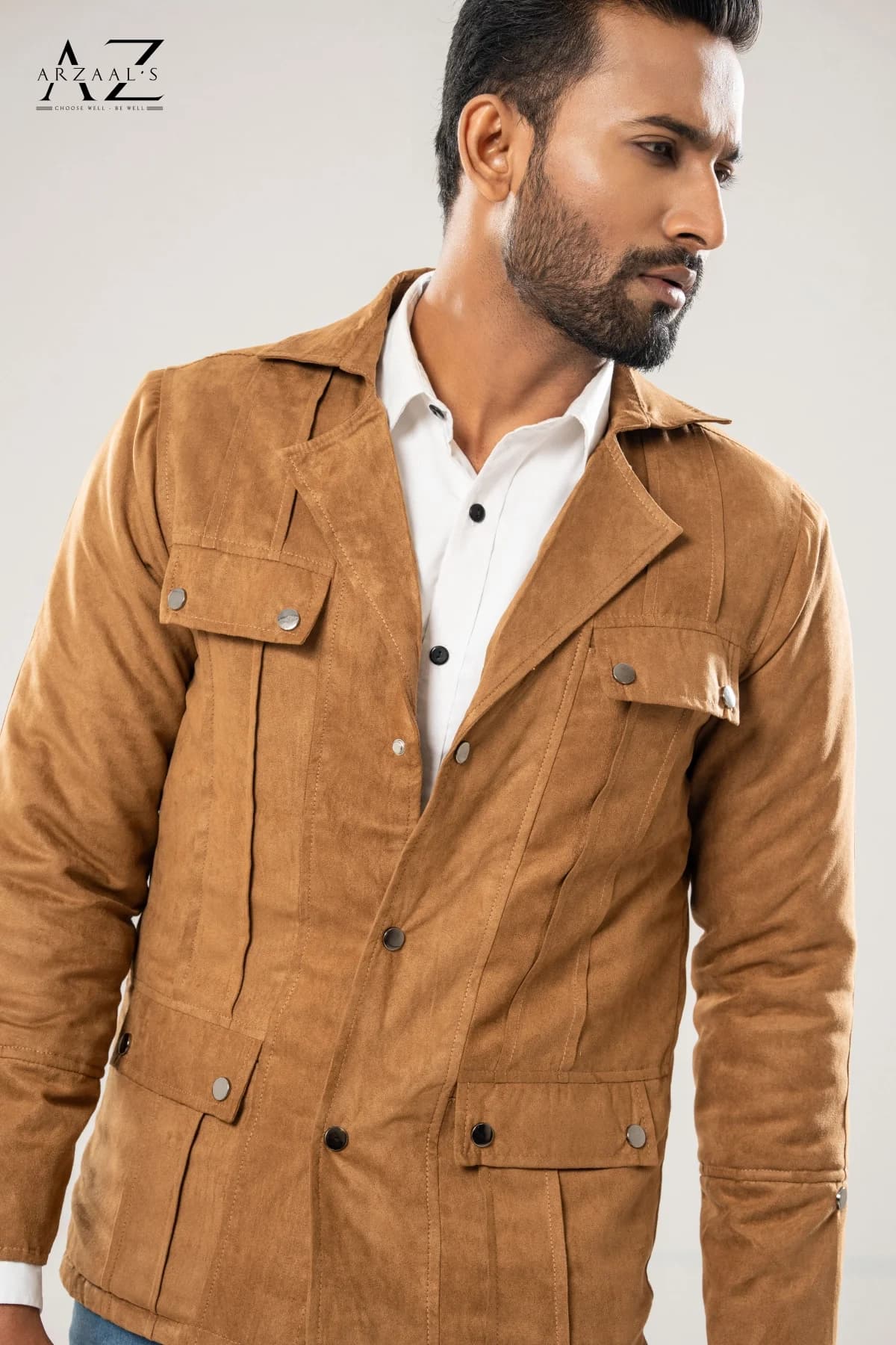 Mens Brown Chester Jacket thumbnail 1