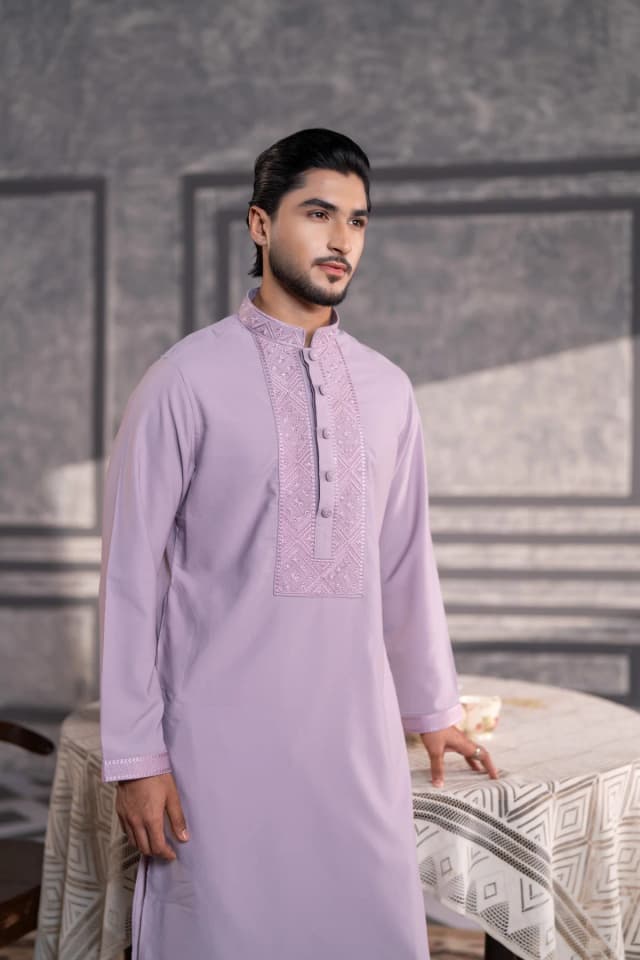 ARZAALS MUTED LAVENDER MEHFIL STA10