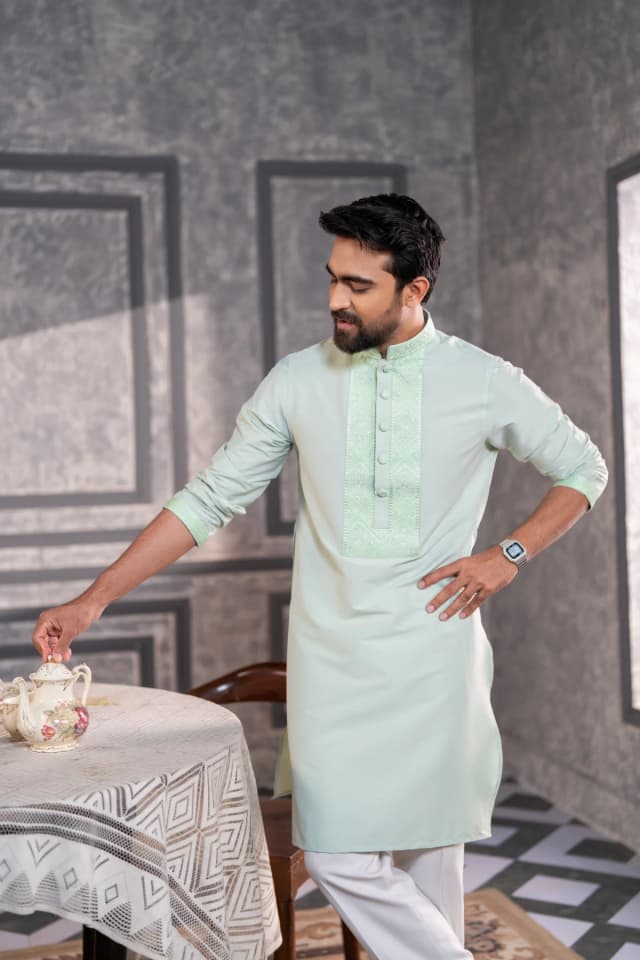 ARZAALS SAGE GREEN MEHFIL STA10