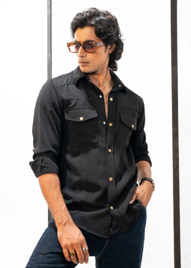 Antique Black Shirt
