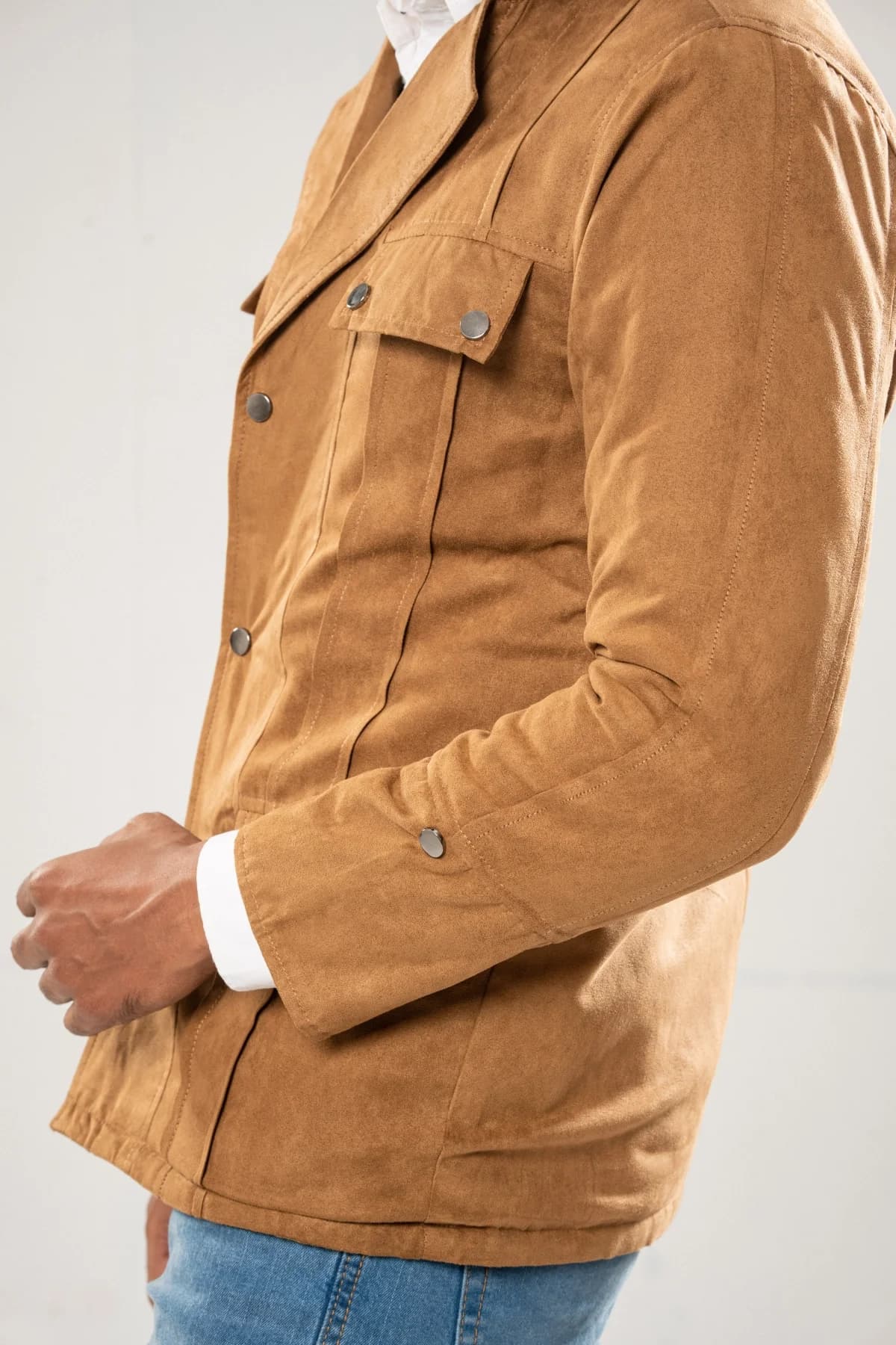 Mens Brown Chester Jacket thumbnail 4