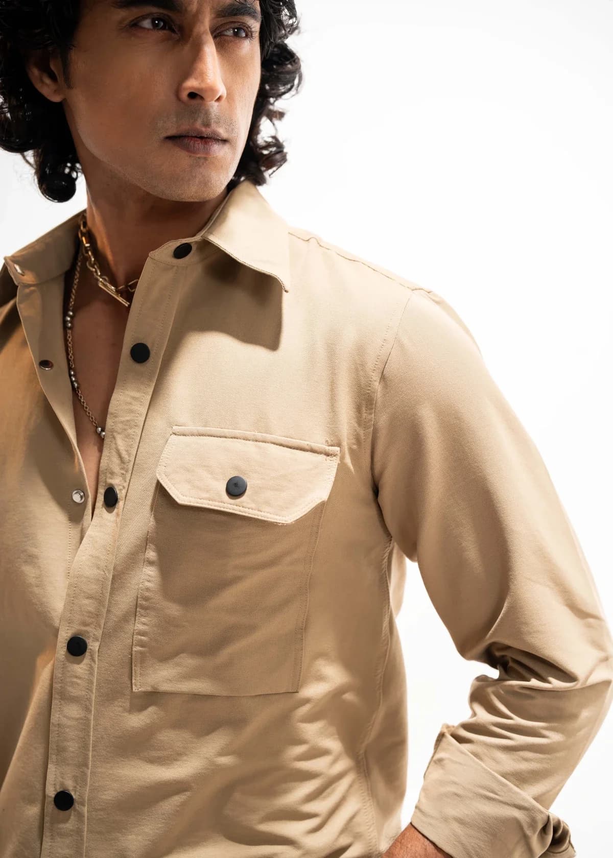 Pale Brown Shirt thumbnail 3