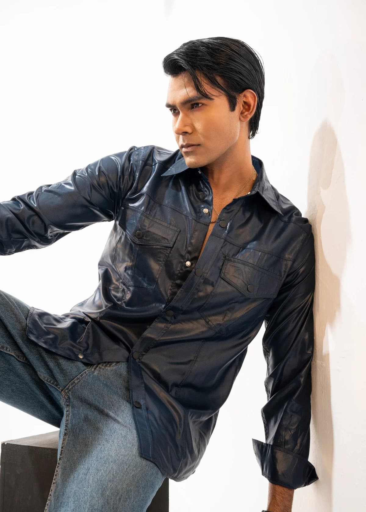 Coarse Wool Shirt thumbnail 4