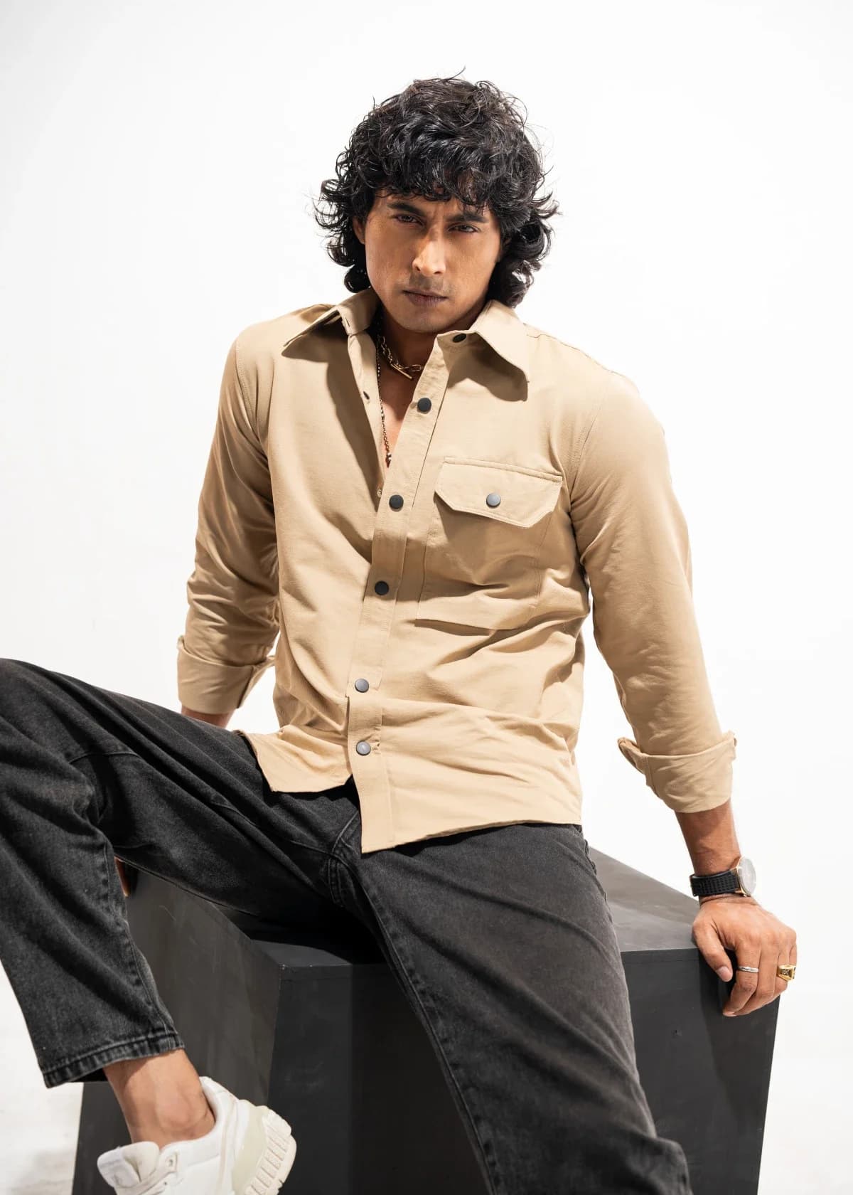 Pale Brown Shirt thumbnail 4