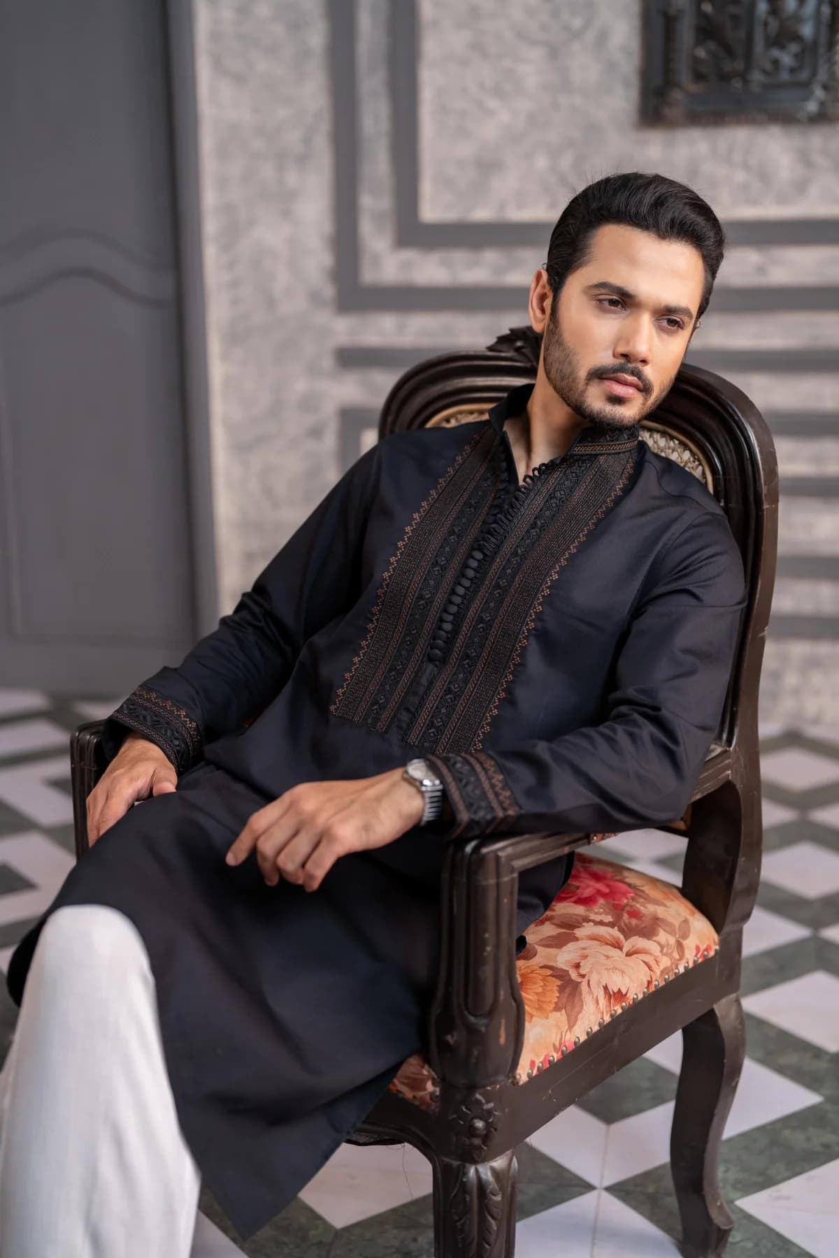 ARZAALS BLACK MUGHAL STA07 thumbnail 4