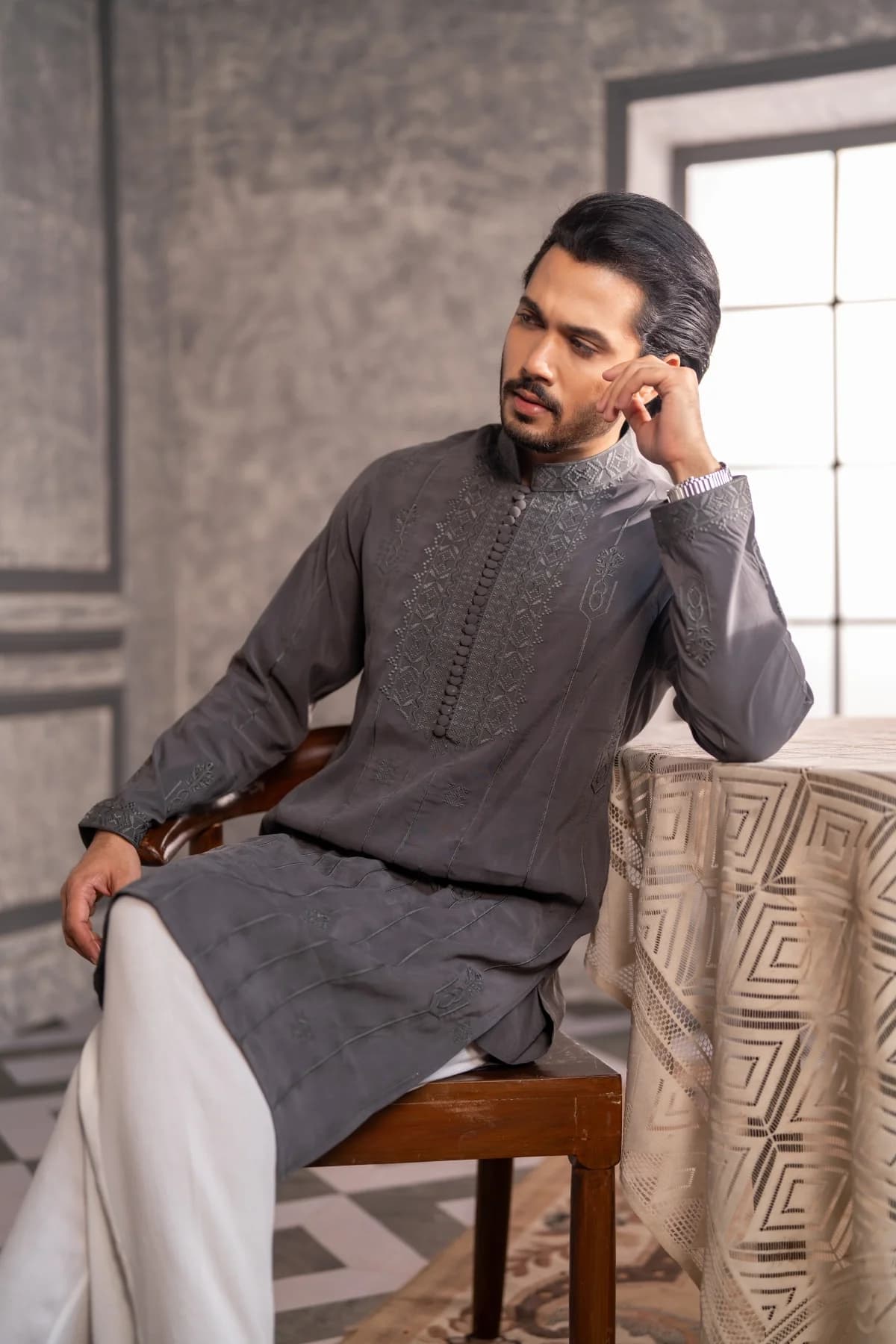 ARZAALS CHARCOAL GREY SIGNATURE STA02 thumbnail 3