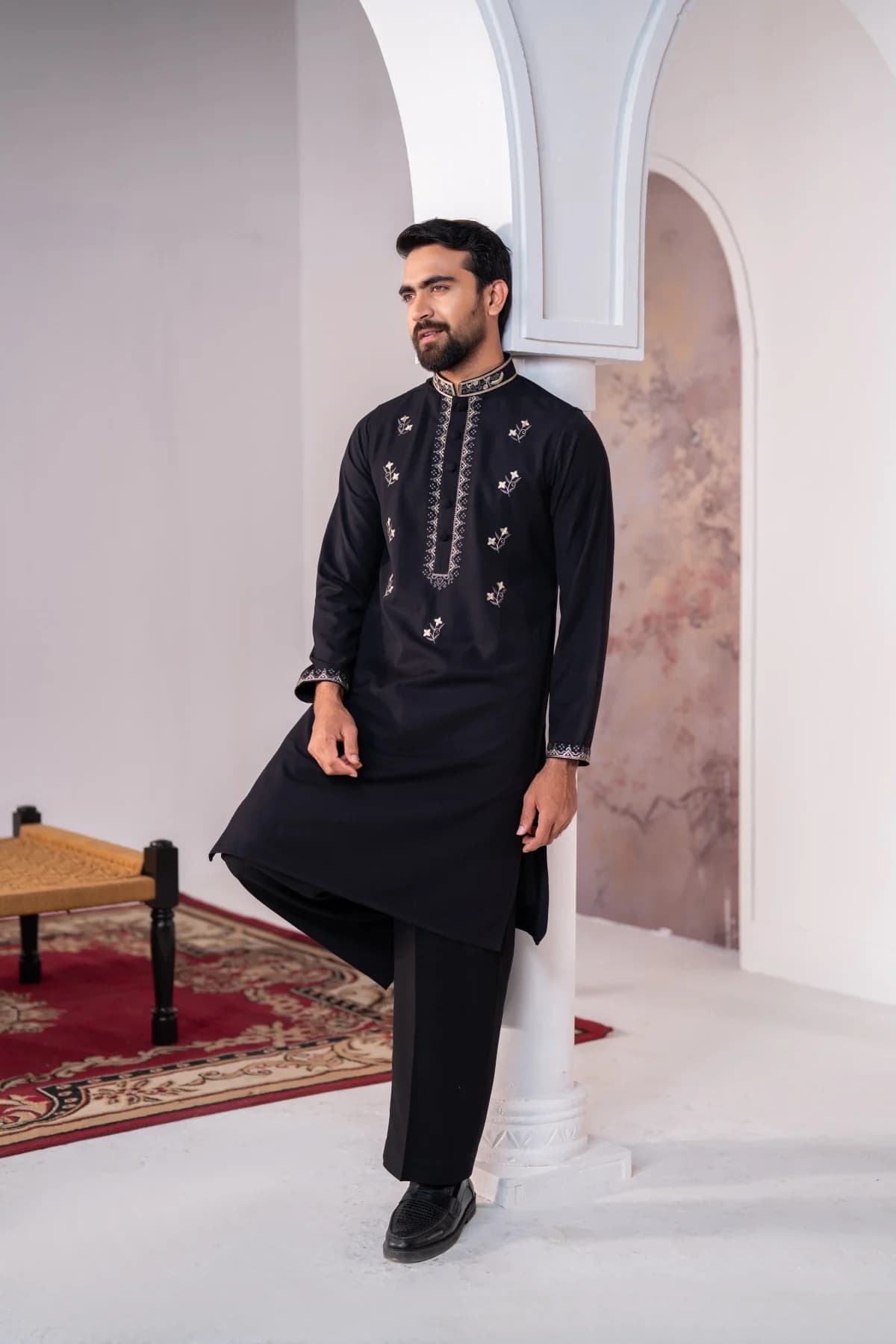 ARZAALS BLACK NAWABI STA13 thumbnail 4
